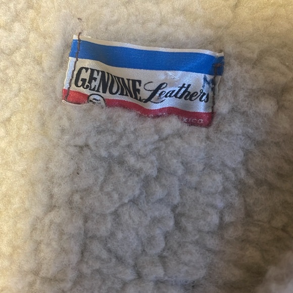 Handmade Boho Brown Suede Sherpa Vest - Women’s Size XS - Picture 11 of 11